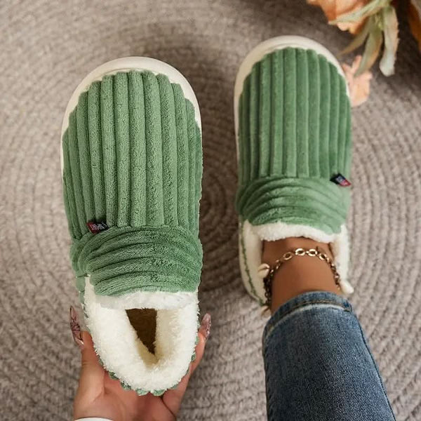 FROZENTA – Chaussons thermiques confortables pour intérieur