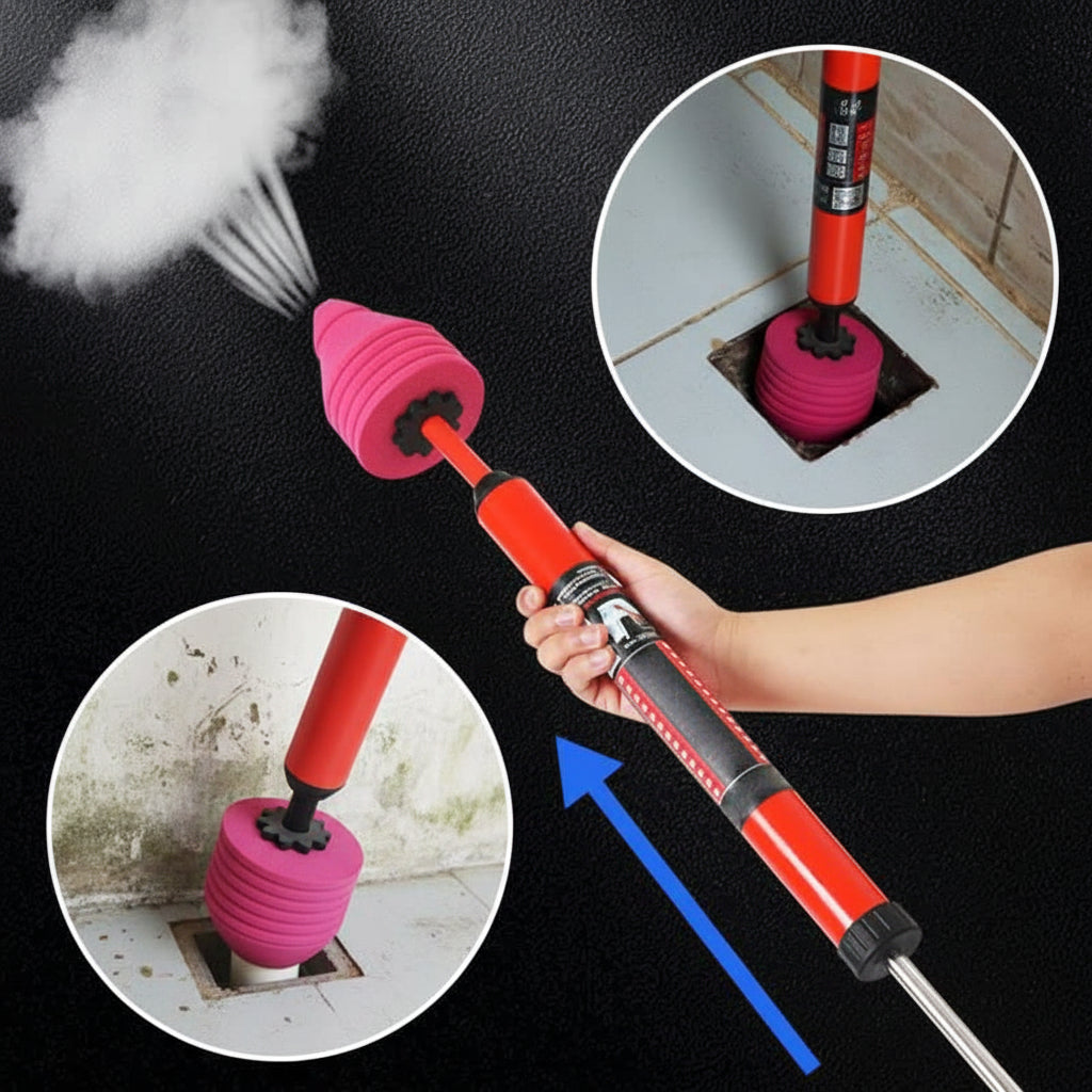 High-Pressure Toilet Plunger - Best Tool for Quick Toilet Unclogging 2