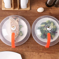 High-Temperature Resistant Microwave Cover - Clear Food Splatter Shield 2
