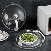 High-Temperature Resistant Microwave Cover - Clear Food Splatter Shield 3