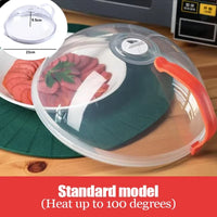 High-Temperature Resistant Microwave Cover - Clear Food Splatter Shield 8