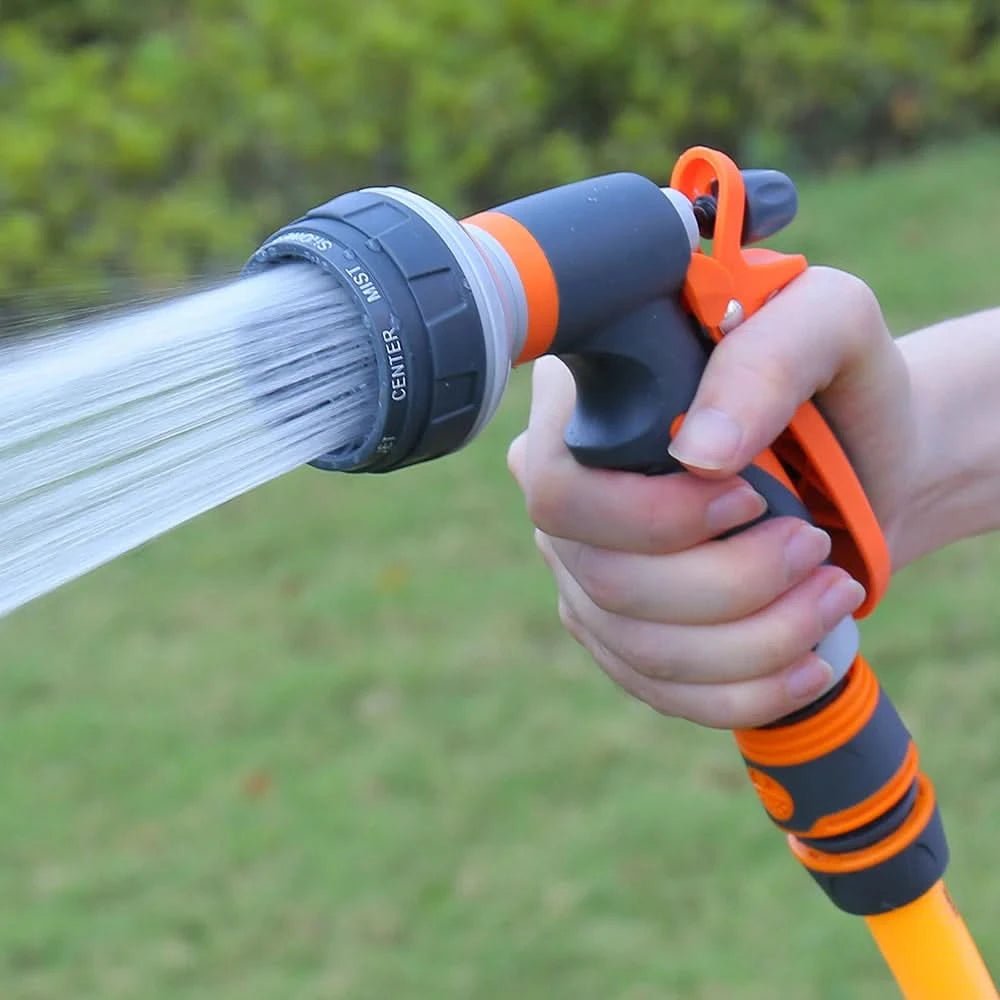 HydroFlex - 8-Mode High Pressure Garden Hose Sprayer with Ergonomic Design 1