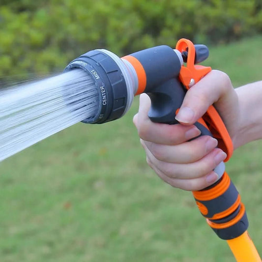 HydroFlex - 8-Mode High Pressure Garden Hose Sprayer with Ergonomic Design 1