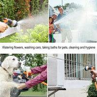 HydroFlex - 8-Mode High Pressure Garden Hose Sprayer with Ergonomic Design 3