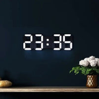 TIMEZORA – 3D LED-vægur til en moderne væg