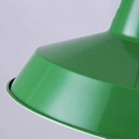 VERDANTHALO – Green Dome Pendant Light for Ambient Elegance