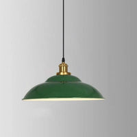 VERDANTHALO – Green Dome Pendant Light for Ambient Elegance