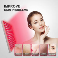 InfraGlow - Red Light Therapy Panel with 225 LEDs for Skin Rejuvenation & Relaxation 2