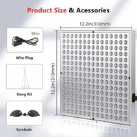 InfraGlow - Red Light Therapy Panel with 225 LEDs for Skin Rejuvenation & Relaxation 3