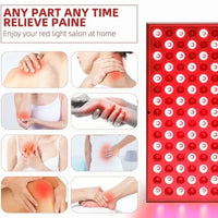 InfraGlow - Red Light Therapy Panel with 225 LEDs for Skin Rejuvenation & Relaxation 5