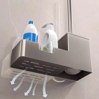 Innovative Toilet Brush Set with Holder - Hygienic Storage & Easy Access 4