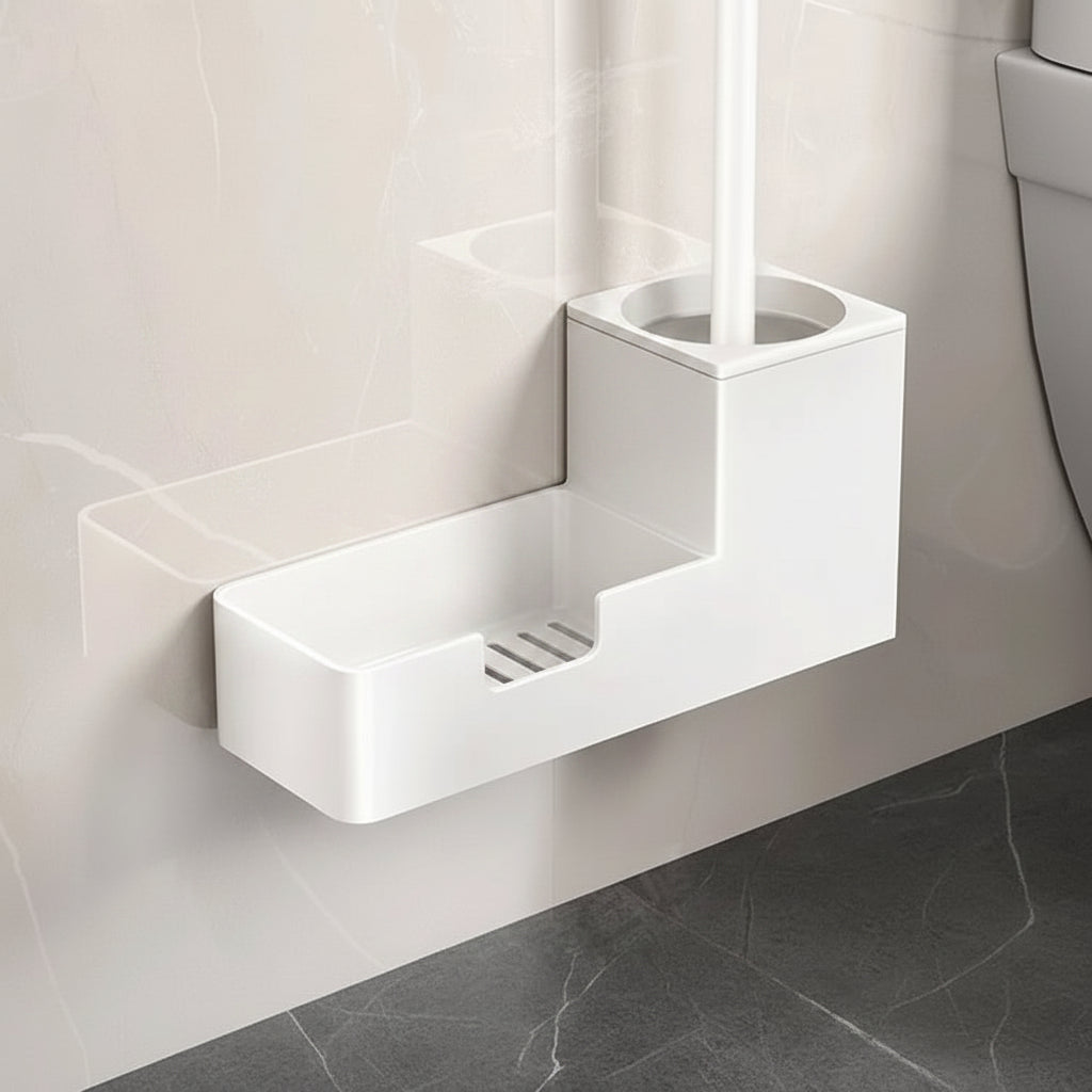 Innovative Toilet Brush Set with Holder - Hygienic Storage & Easy Access 6