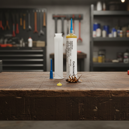 InsectBan - Roach Gel Bait for Indoor & Outdoor Pest Control, Long-Lasting Cockroach Elimination 0