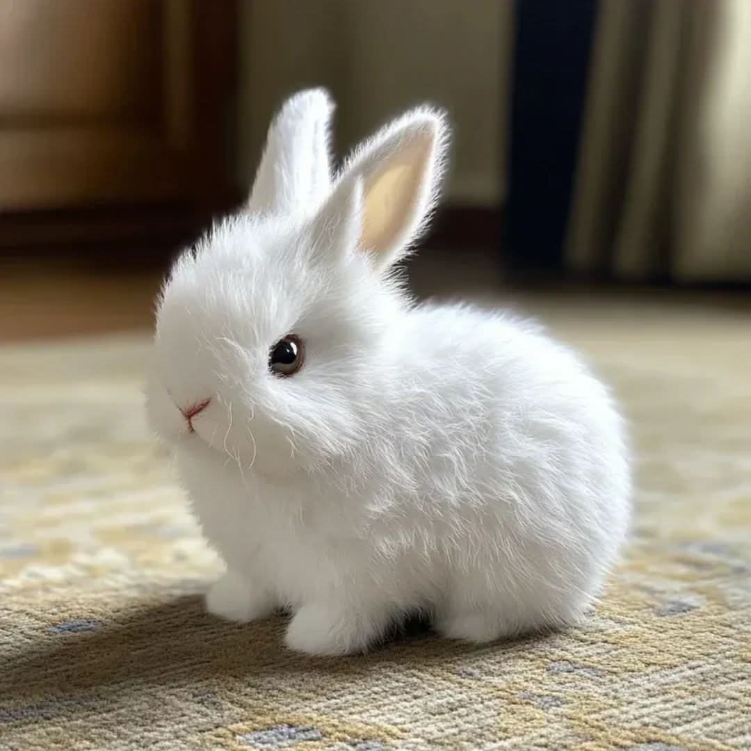 Interactive Plush Bunny Toy - Realistic Movements & Sounds, Perfect Stuffed Animal for Kids 2