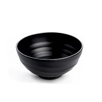 Japanese Ramen Bowl - Durable Plastic Noodle Bowl for Soup & Salads 13