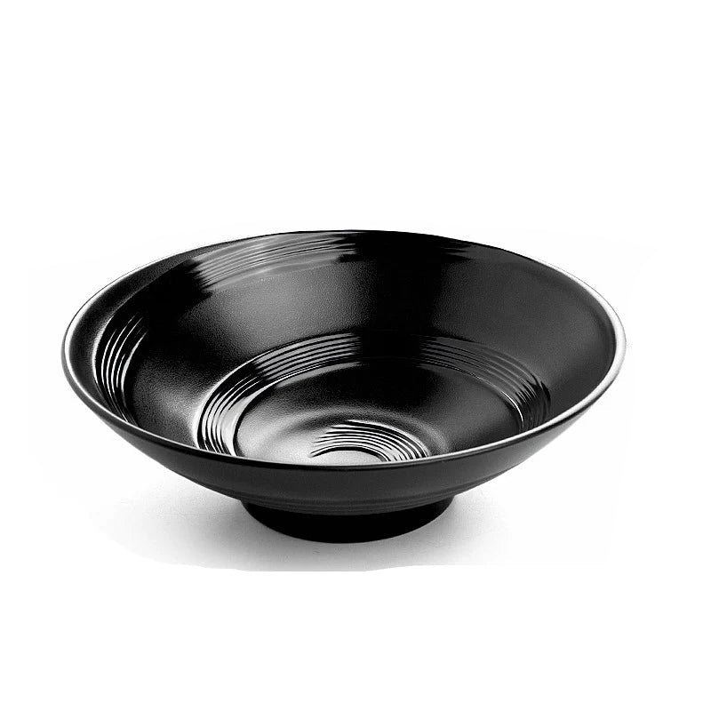 Japanese Ramen Bowl - Durable Plastic Noodle Bowl for Soup & Salads 23