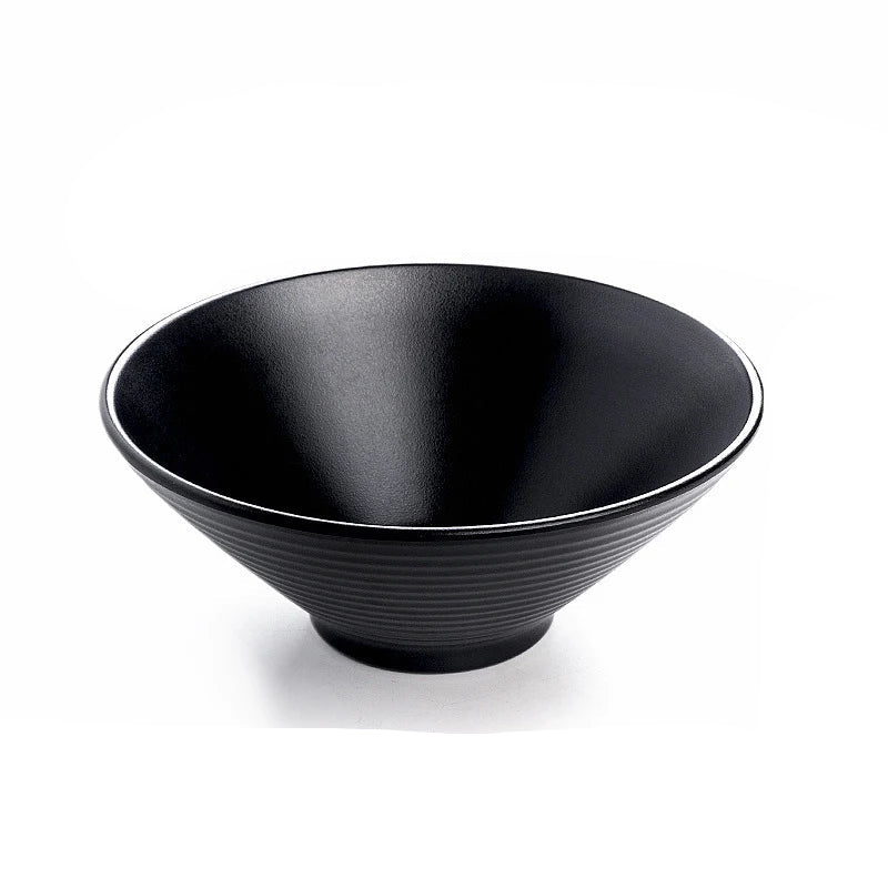 Japanese Ramen Bowl - Durable Plastic Noodle Bowl for Soup & Salads 25