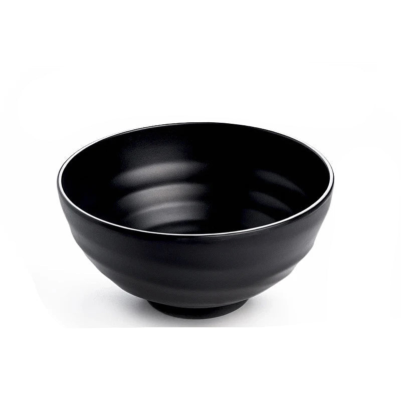 Japanese Ramen Bowl - Durable Plastic Noodle Bowl for Soup & Salads 27