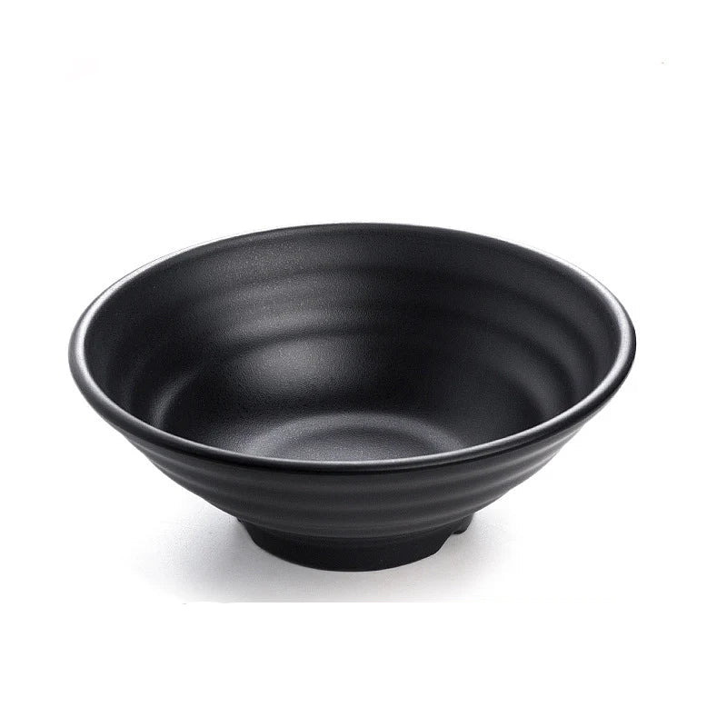 Japanese Ramen Bowl - Durable Plastic Noodle Bowl for Soup & Salads 9