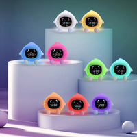 Kids Sleep Training Alarm Clock with Night Light, Child Lock & USB-C Charging 2