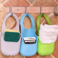 Kitchen Organizer - 2-Piece Under Sink Organizer Rack for Sponges & Soap 4