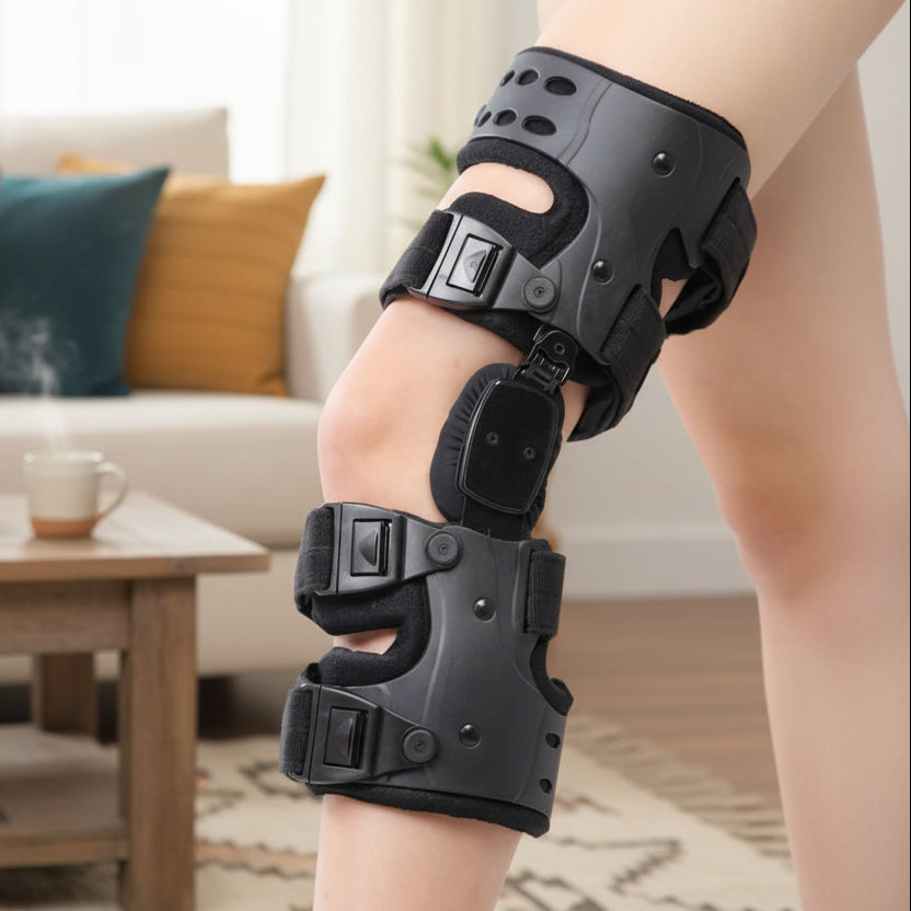 KneeEase Knee Compression Sleeve - Lightweight Support for Pain Relief & Stability 1