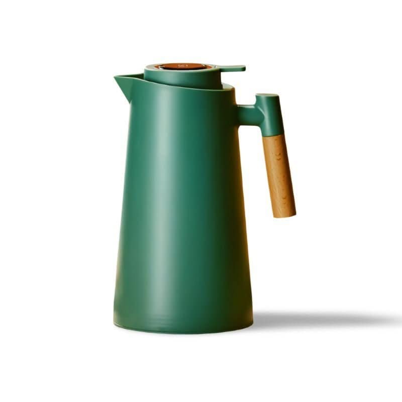 LATTEA THERMO – Double-walled Thermos Flask with Temperature Display and Wooden Handle 9