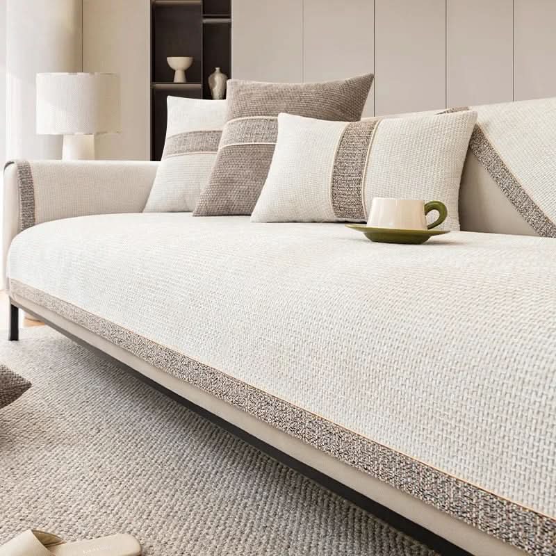 LEINENLUX Sofa Cover – Non-Slip & Stylish for Every Living Room 0