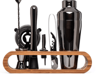 LUXMIX BARSET - 10-piece stainless steel cocktail set for stylish drinks 7