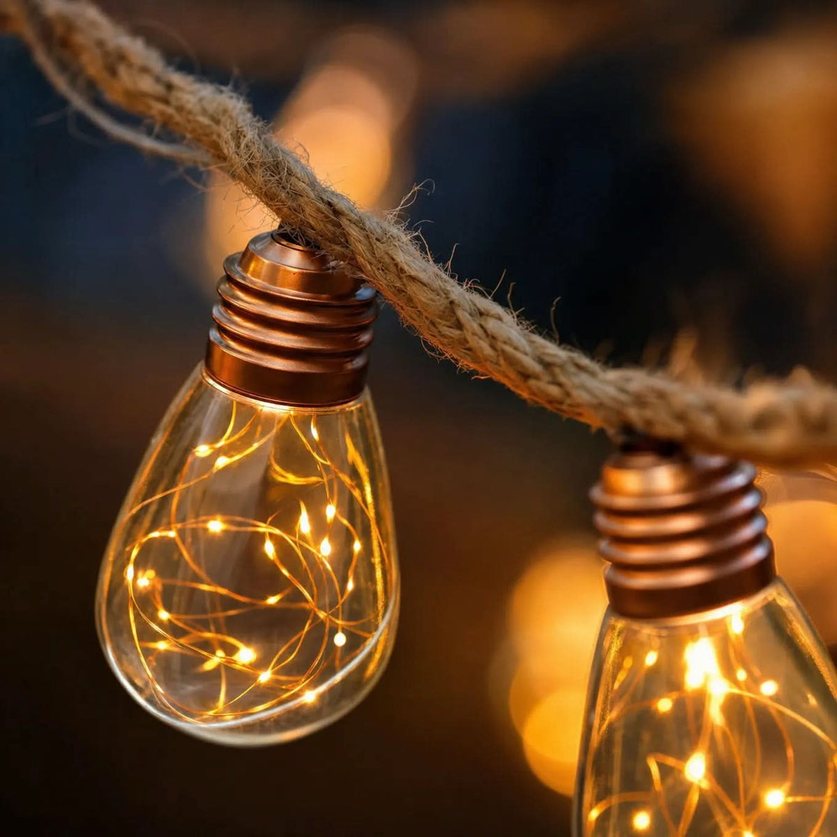 DUSKLACE – Solar String Lights for Cozy Garden Ambiance
