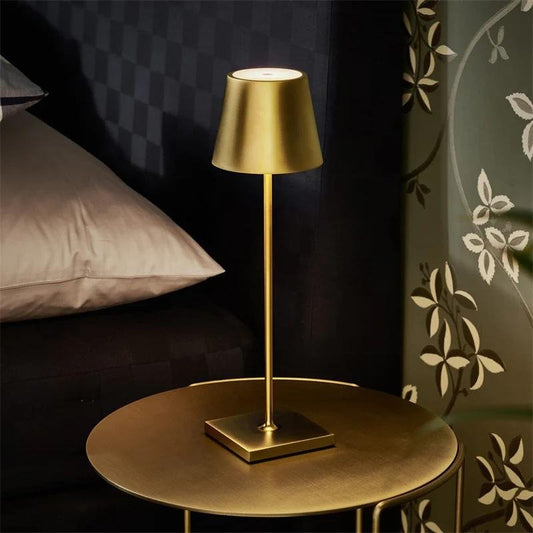 Luminara Cordless Table Lamp - Waterproof & Adjustable Brightness for Living Room or Bedroom 0