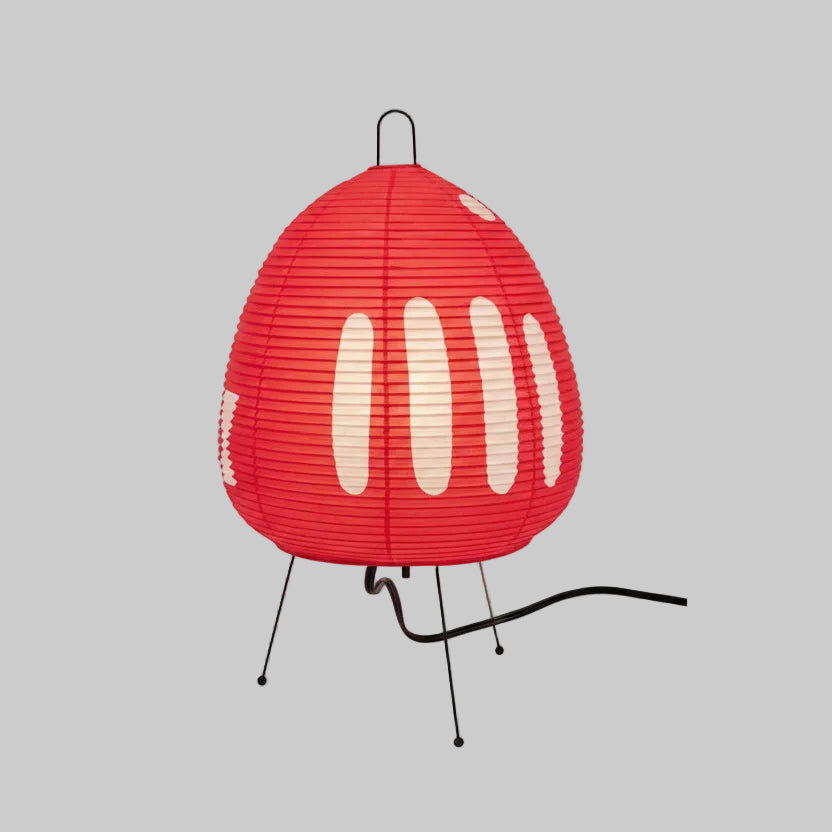 Lumirice - Japanese Rice Paper Table Lamp for Soft Ambient Lighting 12