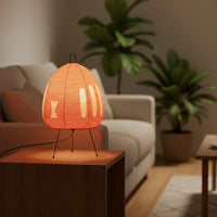 Lumirice - Japanese Rice Paper Table Lamp for Soft Ambient Lighting 6