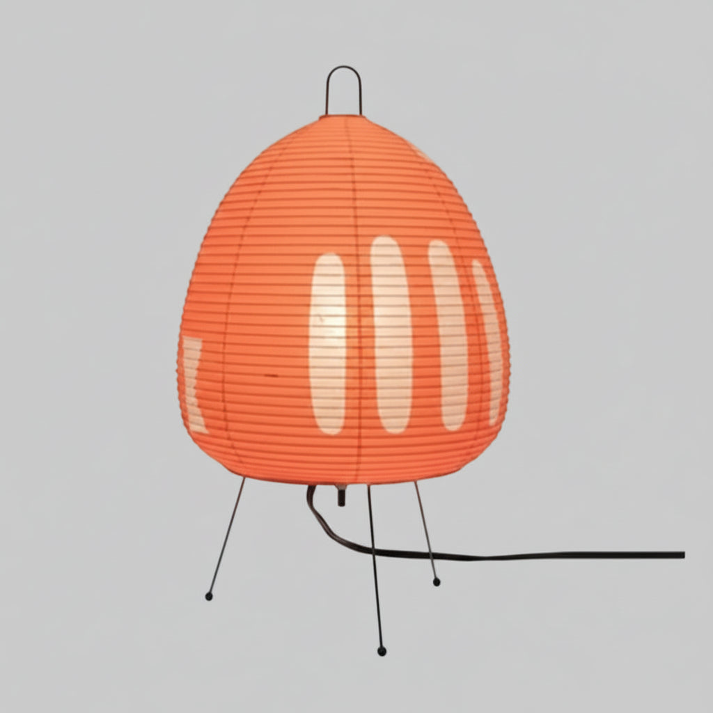 Lumirice - Japanese Rice Paper Table Lamp for Soft Ambient Lighting 8