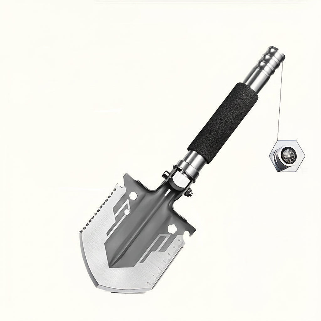 TERRABLADE - Pelle pliante compacte conçue pour une utilisation fiable en extérieur et en urgence.