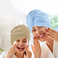DRYELLA – Serviette en microfibre pour cheveux, enveloppement pour un séchage rapide et un soin capillaire confortable au quotidien