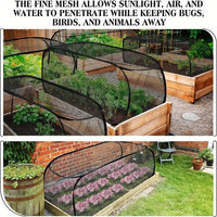 GROWSAFE - Housse de serre en maille protectrice conçue pour protéger naturellement les plantes en extérieur.