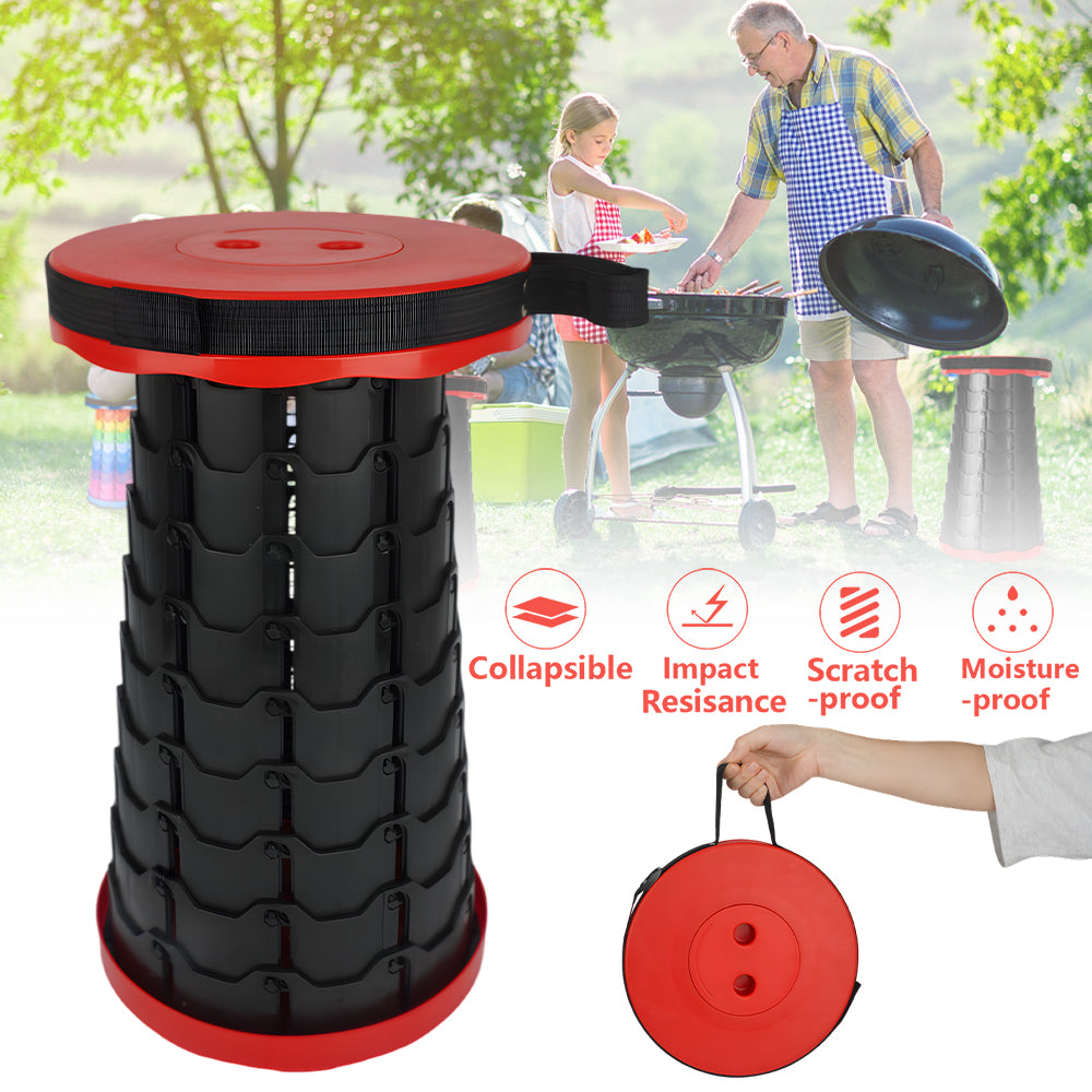 STACKSEAT – Portable Telescopic Camping Stool