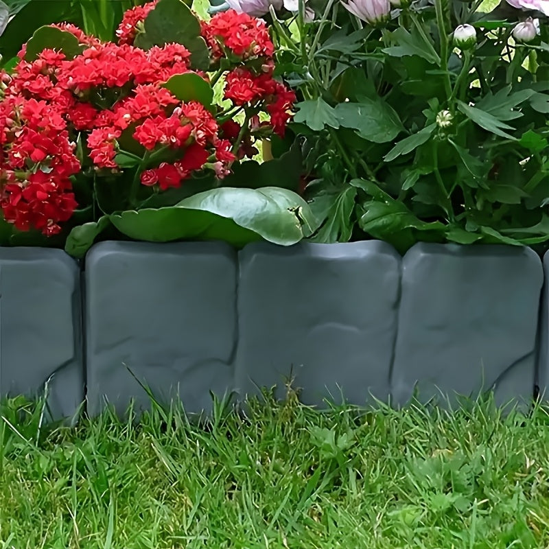 STONEEDGE – Bordure décorative de jardin pour une finition nette de la pelouse