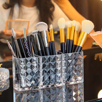 MIRROR BOX – Diamond patterned bathroom storage cabinet designed for organizing cosmetics, lipsticks, and daily essentials