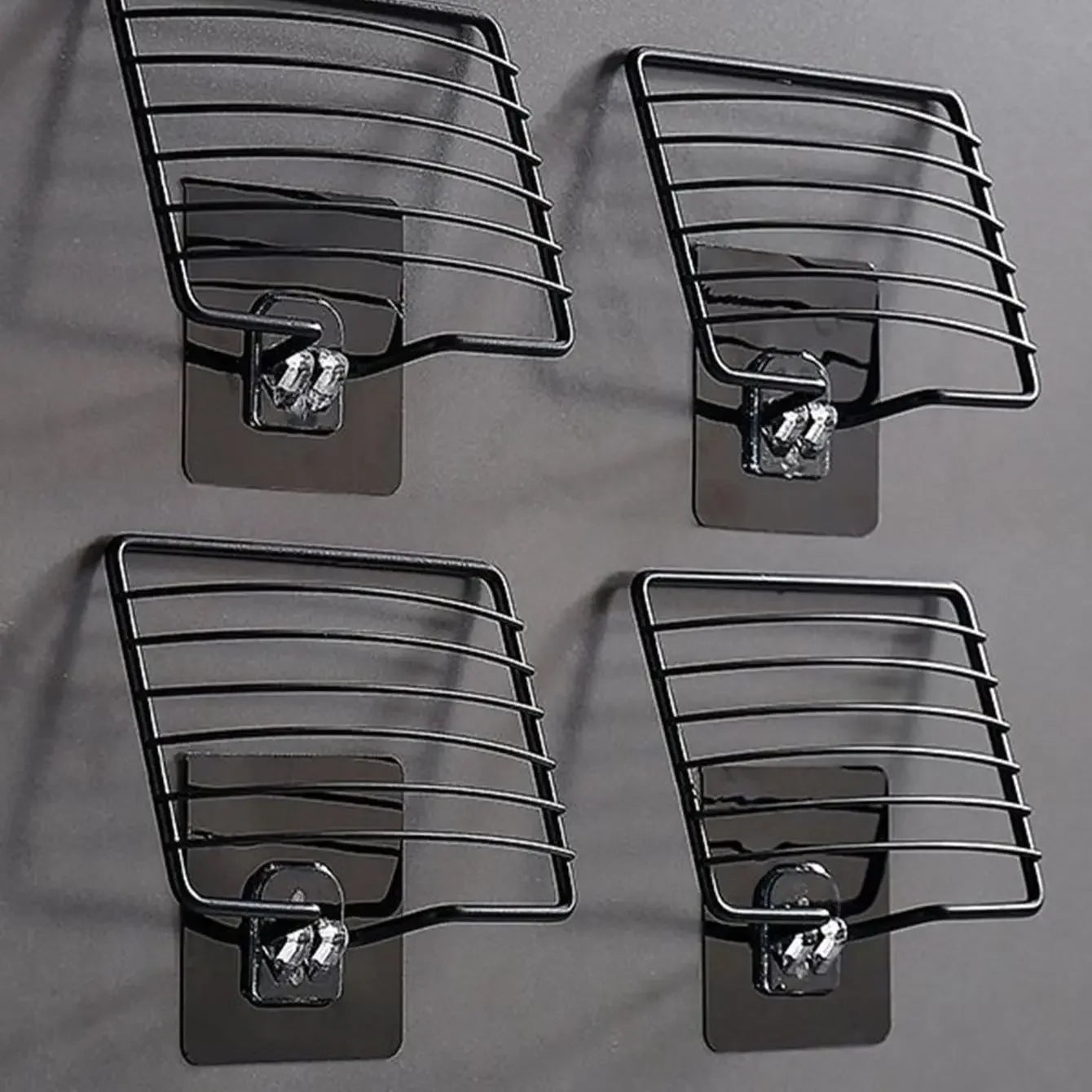 SOAP SHELF – Wall-mounted stainless steel soap rack with drainage design for clean and organized bathroom storage
