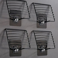 SOAP SHELF – Wall-mounted stainless steel soap rack with drainage design for clean and organized bathroom storage