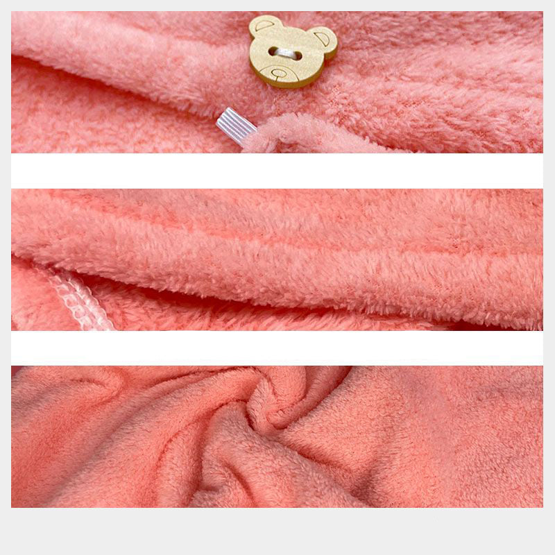 DRYELLA – Serviette en microfibre pour cheveux, enveloppement pour un séchage rapide et un soin capillaire confortable au quotidien