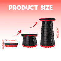 STACKSEAT – Portable Telescopic Camping Stool