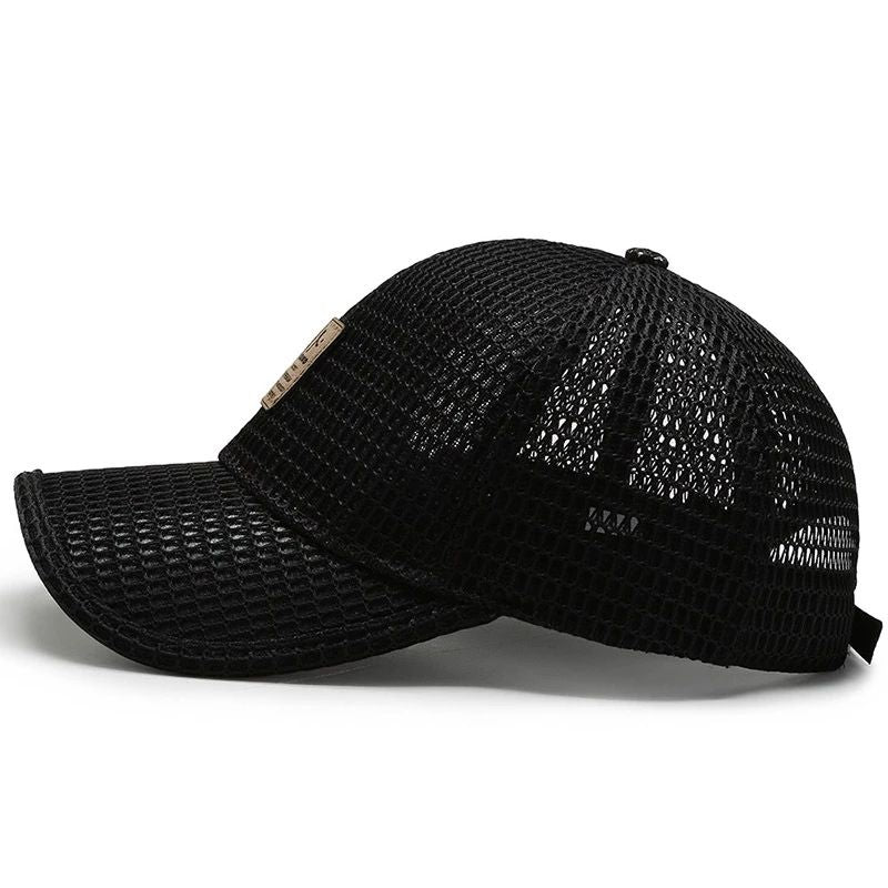 AEROMESH – Casquettes de baseball en maille respirante pour protection solaire extérieure