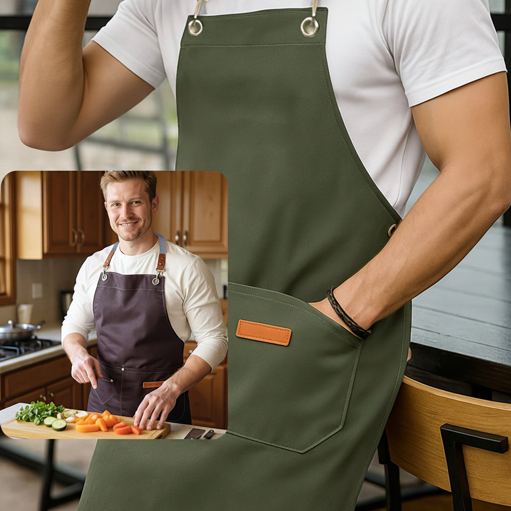 IRONHIDE - Tablier utilitaire professionnel conçu pour un travail quotidien organisé et durable