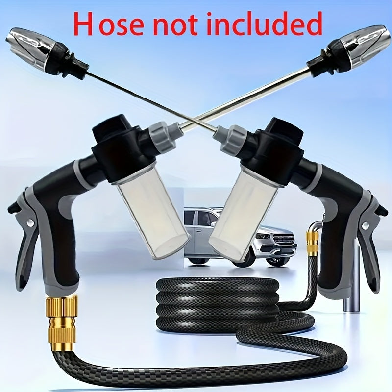 AQUAFORCE - Pistolet à mousse haute pression pour un nettoyage extérieur efficace