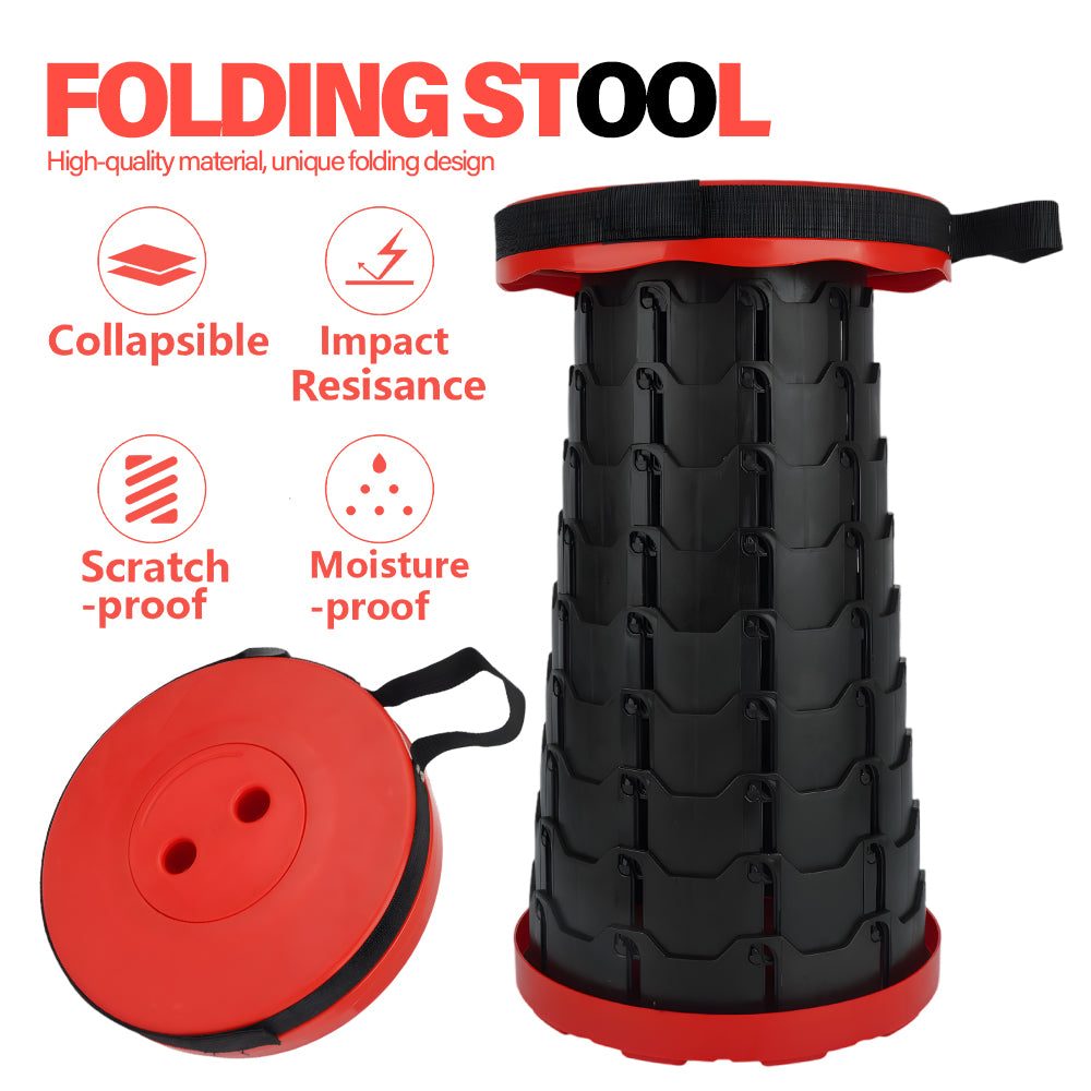 STACKSEAT – Portable Telescopic Camping Stool