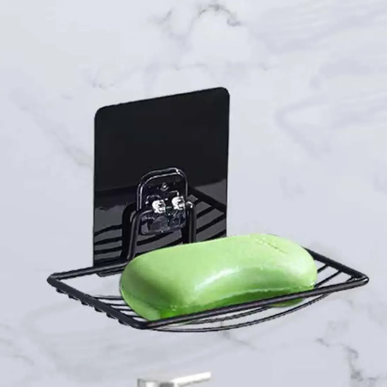 SOAP SHELF – Wall-mounted stainless steel soap rack with drainage design for clean and organized bathroom storage