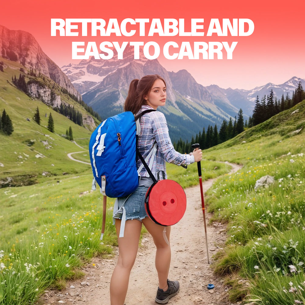 STACKSEAT – Portable Telescopic Camping Stool